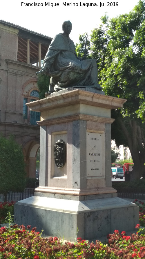 Monumento al Cardenal Belluga - Monumento al Cardenal Belluga. 