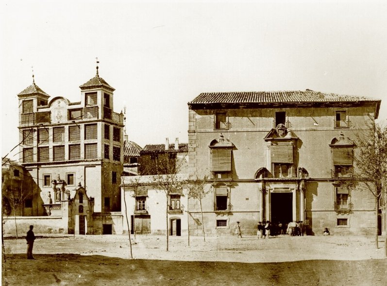 Palacio del Marqus de Vlez - Palacio del Marqus de Vlez. Foto antigua