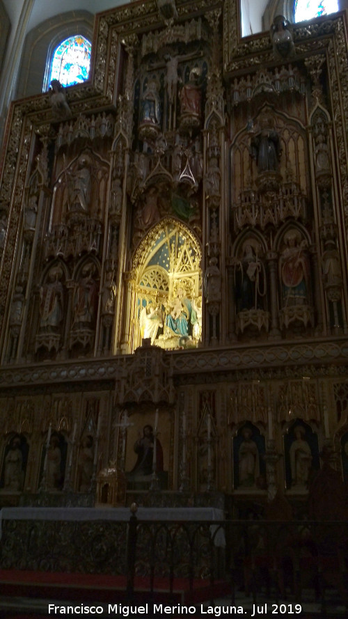 Catedral de Santa Mara. Capilla Mayor - Catedral de Santa Mara. Capilla Mayor. Retablo