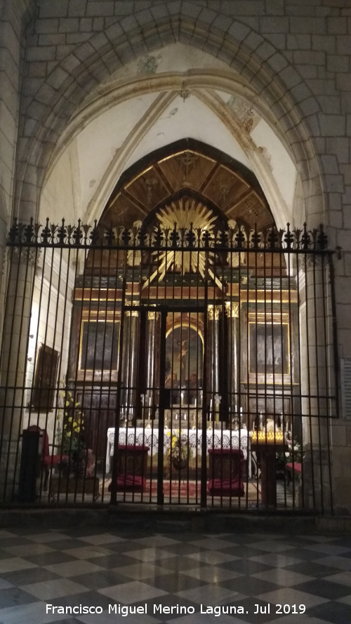 Catedral de Santa Mara. Capilla del Cristo del Milagro - Catedral de Santa Mara. Capilla del Cristo del Milagro. 