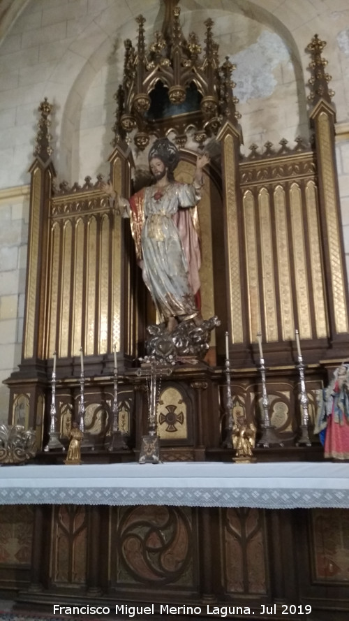 Catedral de Santa Mara. Capilla del Sagrado Corazn - Catedral de Santa Mara. Capilla del Sagrado Corazn. 