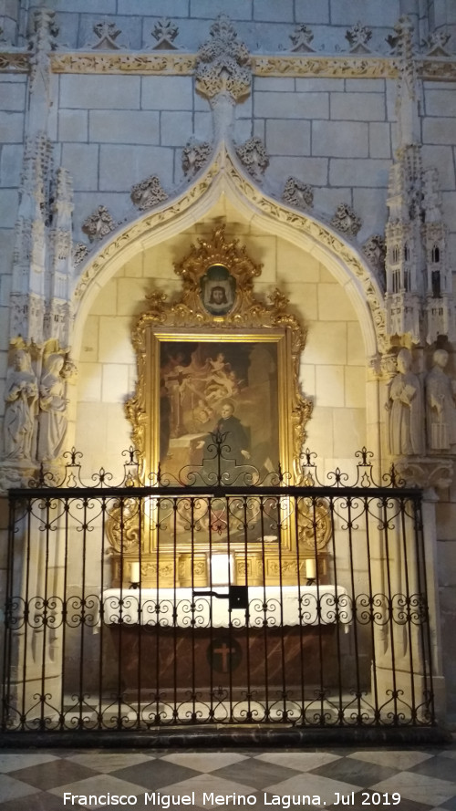 Catedral de Santa Mara. Capilla de San Camilo de Lelis - Catedral de Santa Mara. Capilla de San Camilo de Lelis. 