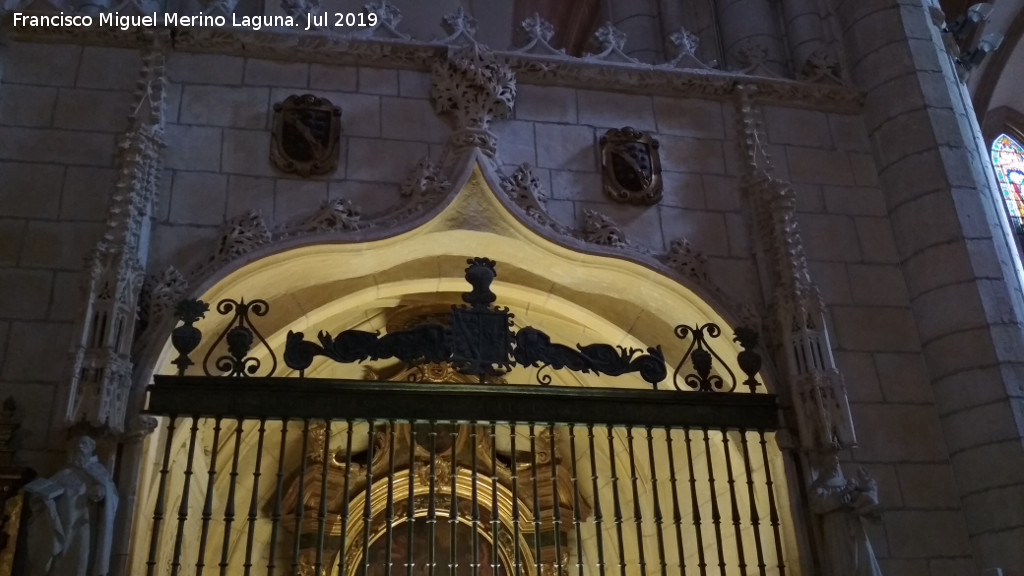 Catedral de Santa Mara. Capilla de Jernimo de Roda - Catedral de Santa Mara. Capilla de Jernimo de Roda. Escudos