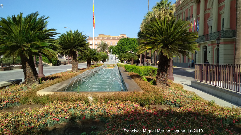 Fuente de la Glorieta de Espaa - Fuente de la Glorieta de Espaa. 