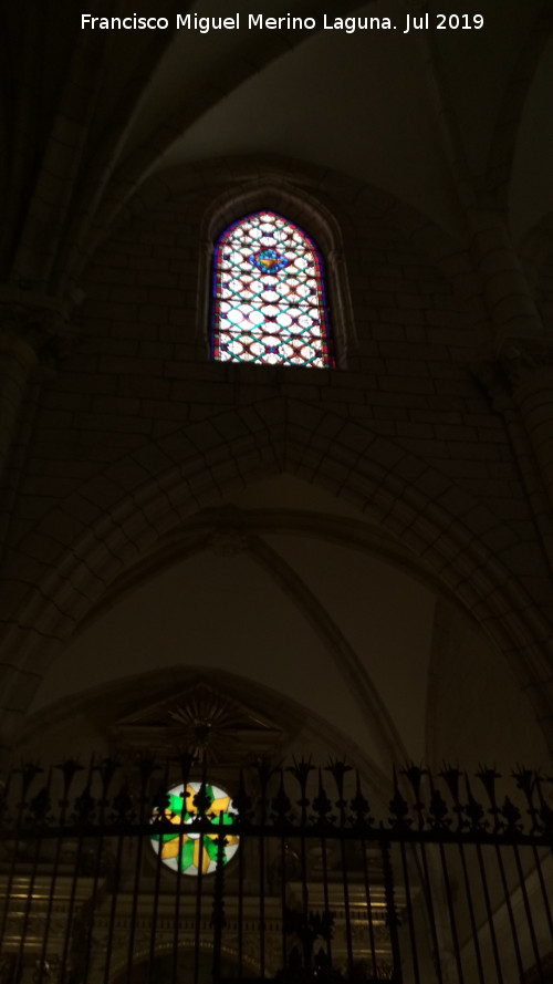 Catedral de Santa Mara. Capilla de Santa Magdalena de Pazzi - Catedral de Santa Mara. Capilla de Santa Magdalena de Pazzi. Vidrieras