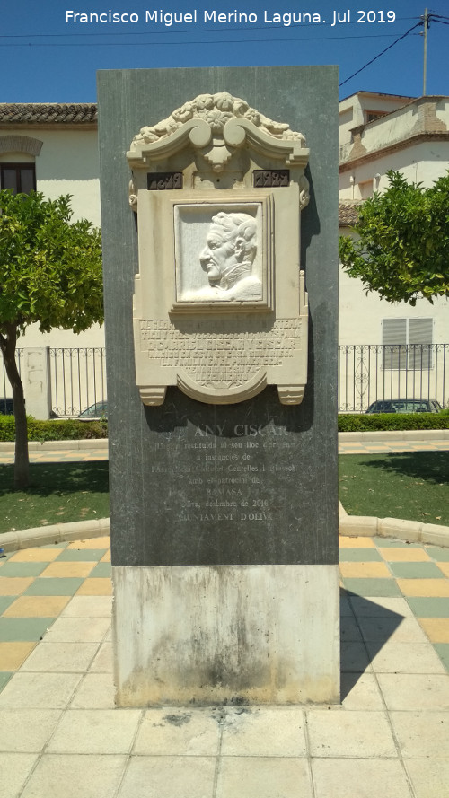 Monumento a Gabriel Ciscar - Monumento a Gabriel Ciscar. 