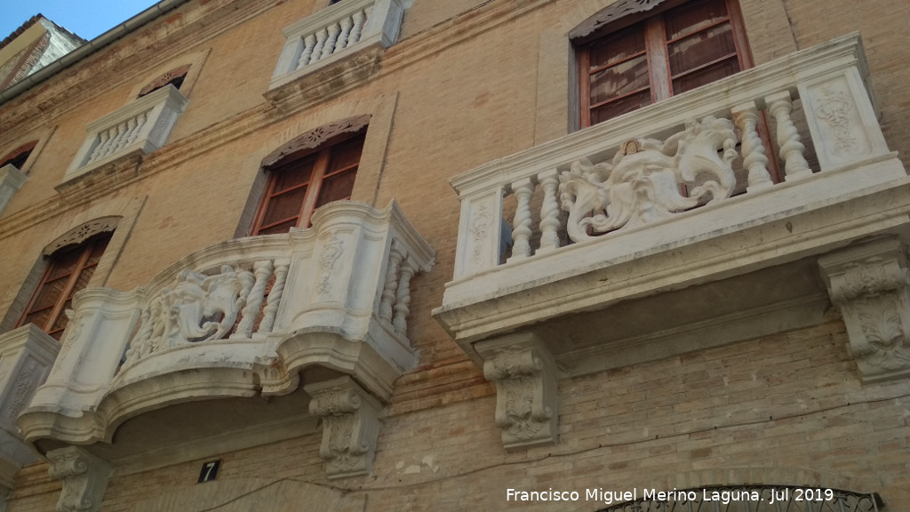 Casa de la Calle de la Iglesia n 7 - Casa de la Calle de la Iglesia n 7. Balcones