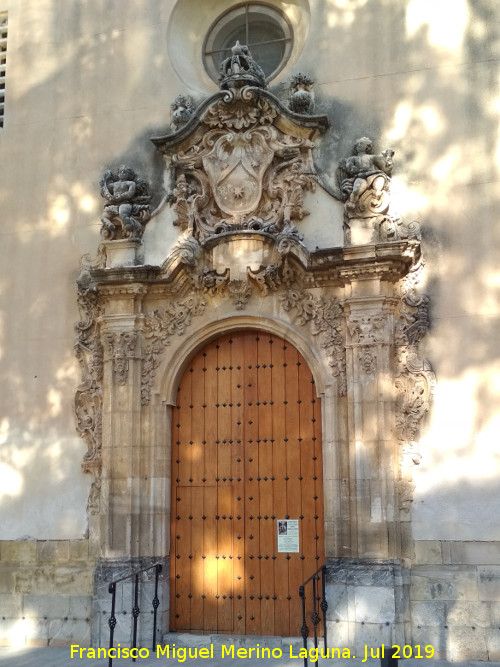 Iglesia del Carmen - Iglesia del Carmen. Portada Principal