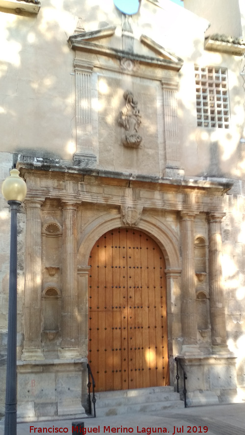 Iglesia del Carmen - Iglesia del Carmen. Portada lateral