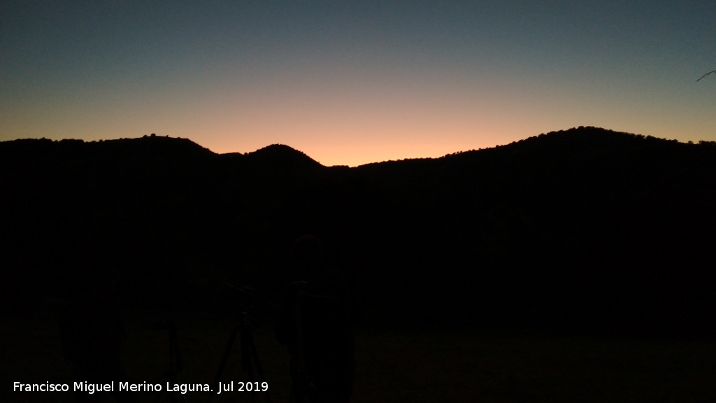 Loma del Potro - Loma del Potro. Atardecer desde la Loma del Potro