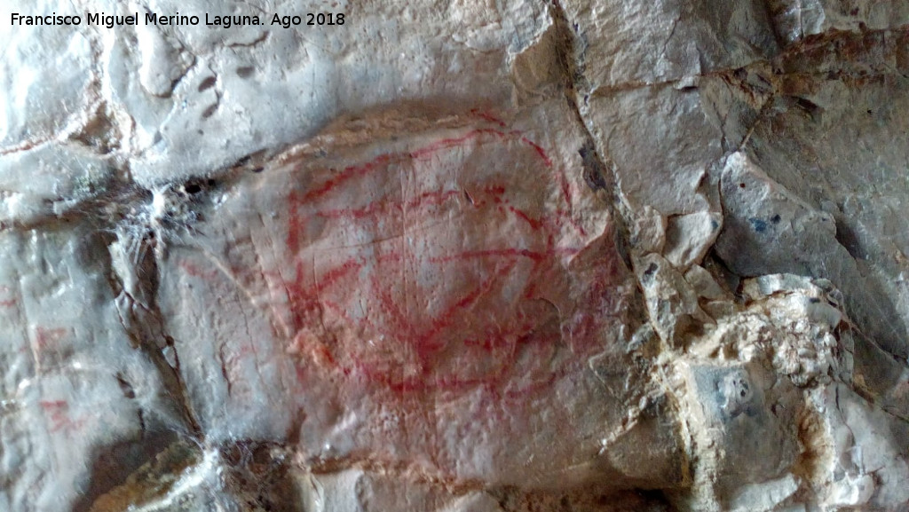 Pinturas rupestres y grabados de la Cueva de Mingo Lpez - Pinturas rupestres y grabados de la Cueva de Mingo Lpez. 