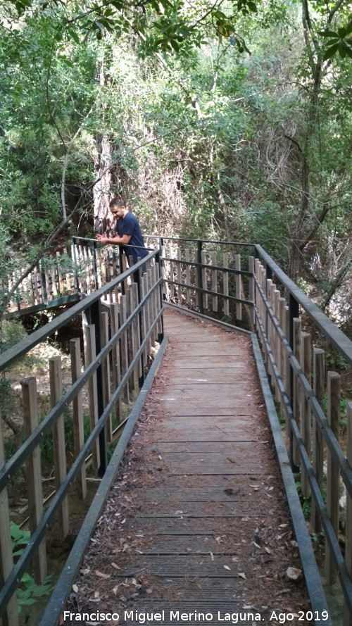 Pasarela del Ro Caamares - Pasarela del Ro Caamares. 