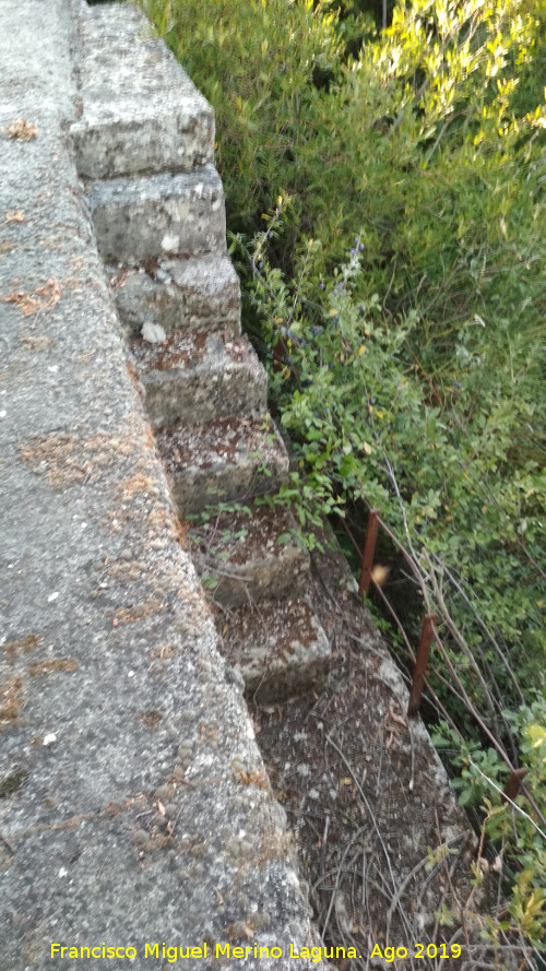 Acueducto de Ro Fro - Acueducto de Ro Fro. Escaleras