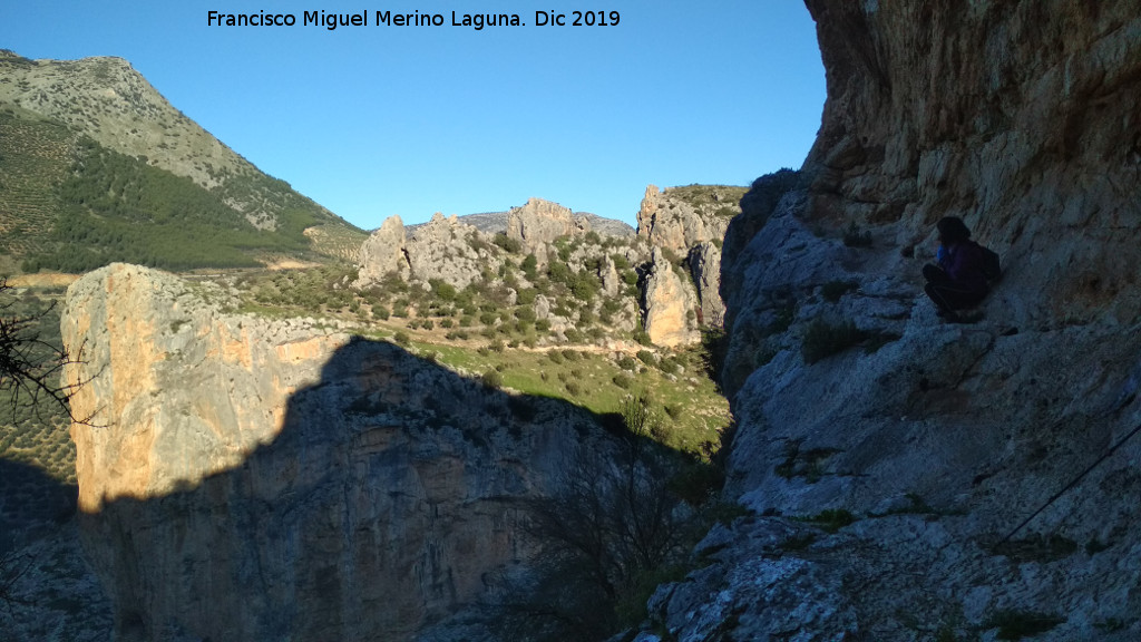 Poyo de la Cerradura - Poyo de la Cerradura. Vistas del Canjorro desde el poyo