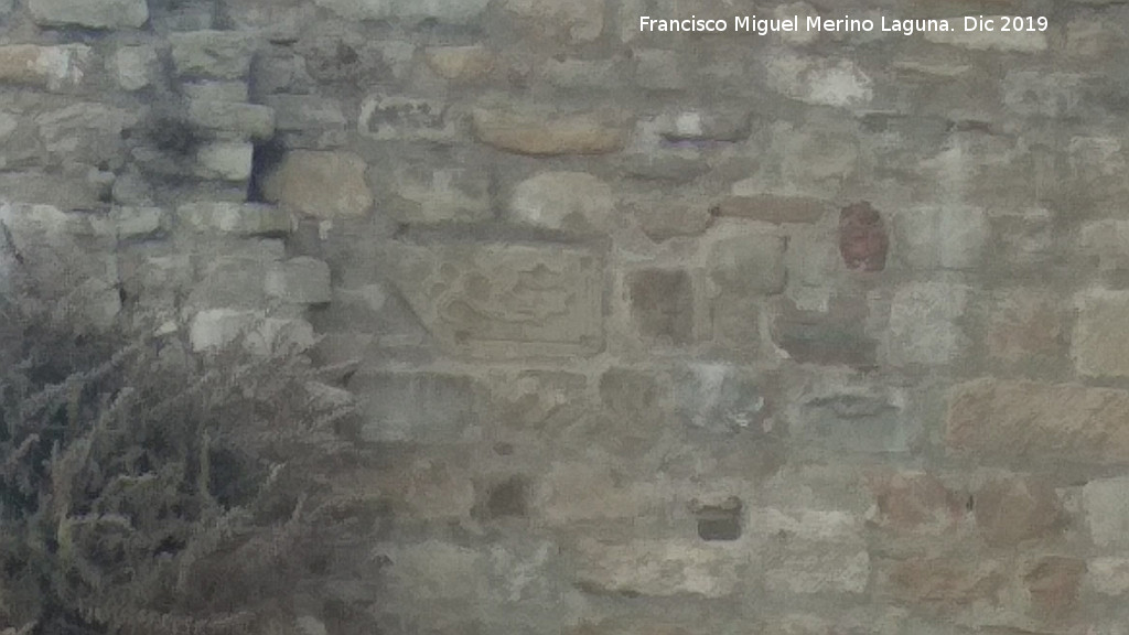 Relieve de la Muralla de la Redonda de Miradores - Relieve de la Muralla de la Redonda de Miradores. 