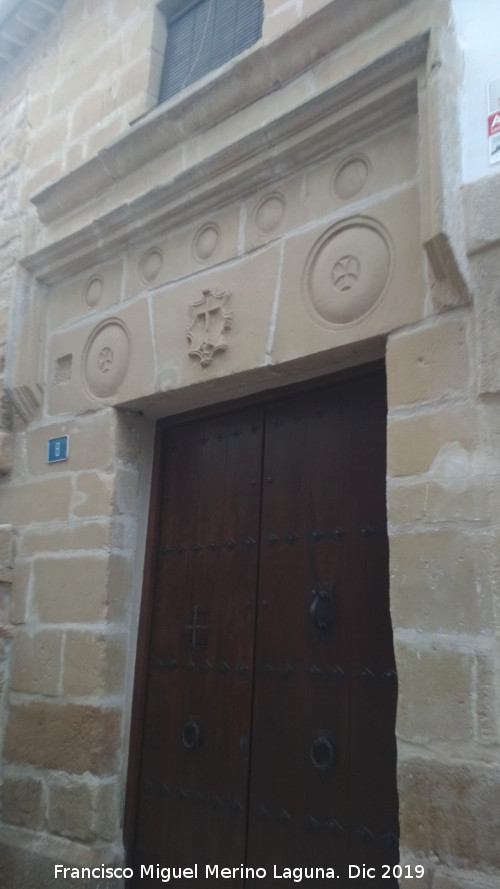 Casa de la Calle La Cruz n 8 - Casa de la Calle La Cruz n 8. Portada