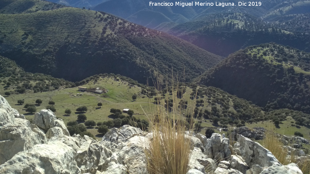 Cortijo del Polvero - Cortijo del Polvero. Desde las Lomas de Carboneros
