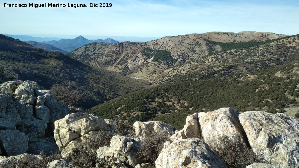 Cortijo de las nimas - Cortijo de las nimas. Desde el Cerro El Tejuelo