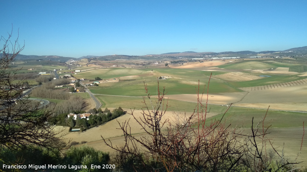 Oppidum de la Gineta - Oppidum de la Gineta. Vistas