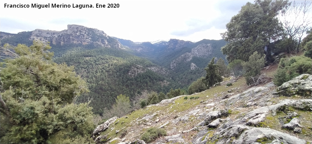 Arroyo de los Habares - Arroyo de los Habares. Desde los Riscos del Mailar