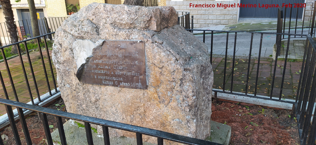 Monumento al Doctor Alcal� Campos - Monumento al Doctor Alcal� Campos. 