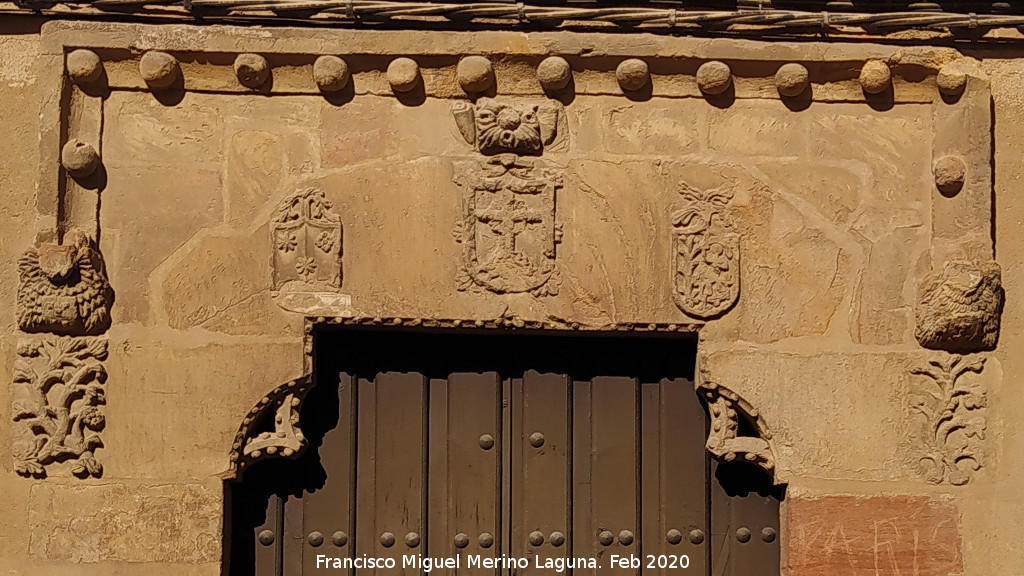 Casa de la Calle Crist�bal Col�n n� 12 - Casa de la Calle Crist�bal Col�n n� 12. Dintel