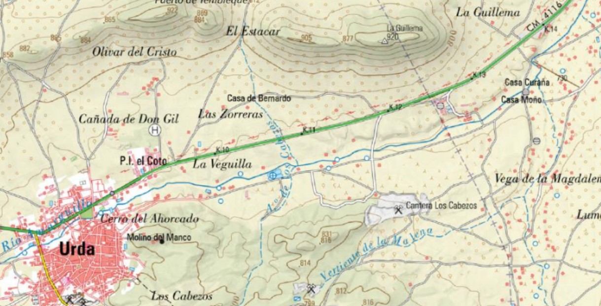 La Guillema - La Guillema. Mapa