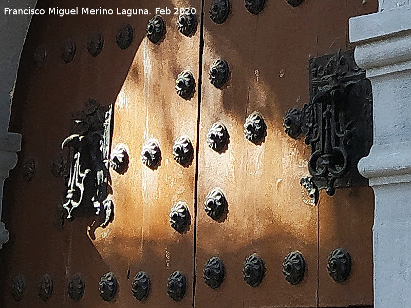 Convento de la Piedad - Convento de la Piedad. Aldabas