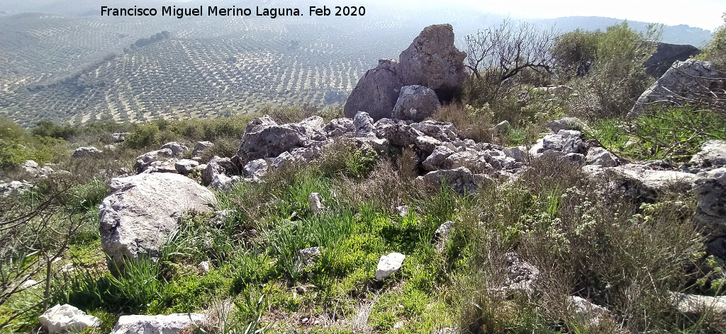 Pinturas rupestres Abrigo Este de las Pe�as de Castro IV - Pinturas rupestres Abrigo Este de las Pe�as de Castro IV. Vistas