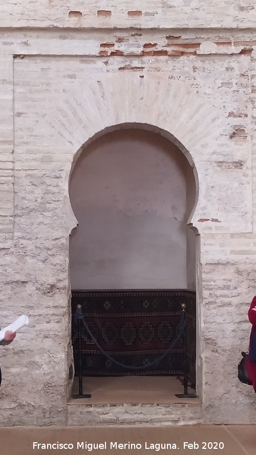 Alc�zar de Jerez. Mezquita - Alc�zar de Jerez. Mezquita. Mihrab