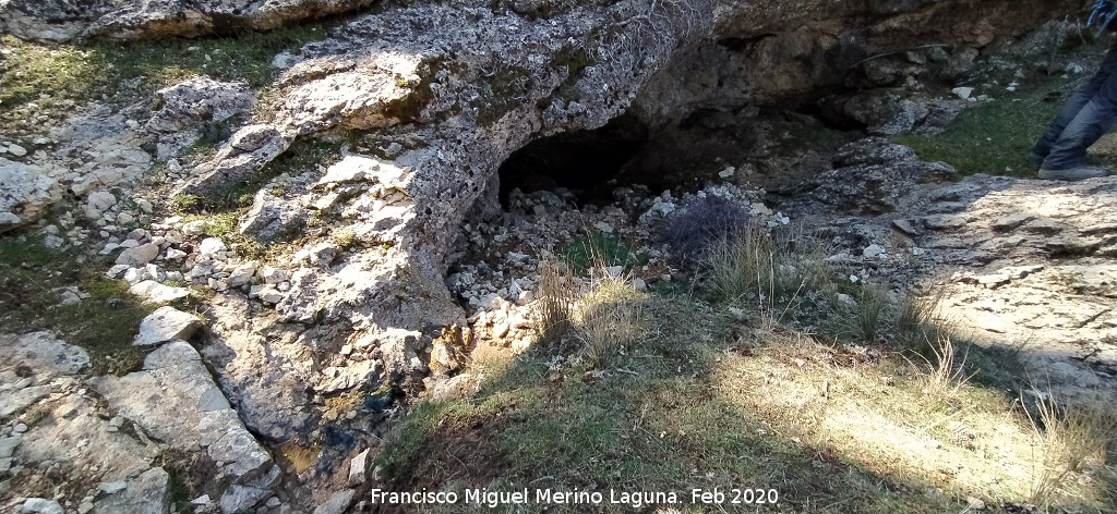 Cueva del Nacimiento del Arroyo del Barranco de la Ca�ada de las Fuentes - Cueva del Nacimiento del Arroyo del Barranco de la Ca�ada de las Fuentes. 
