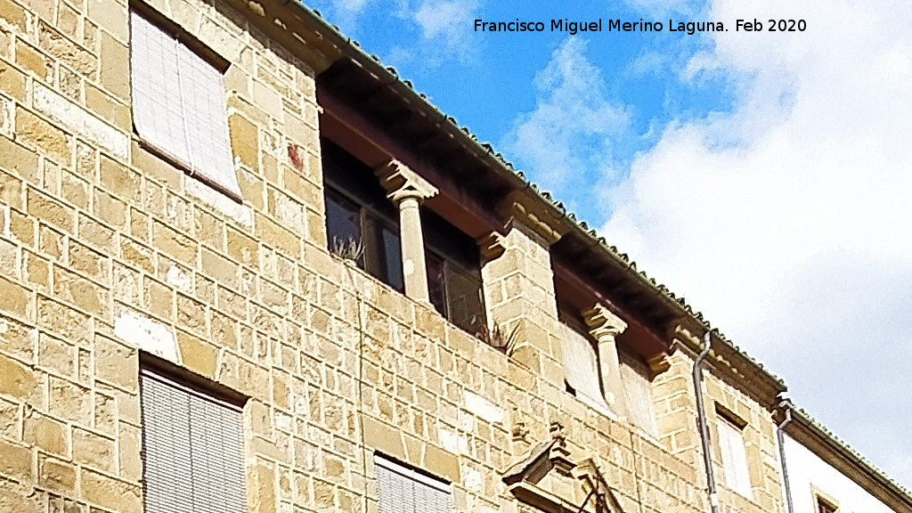 Casa de la Calle Roque Rojas n� 15 - Casa de la Calle Roque Rojas n� 15. Galer�a alta