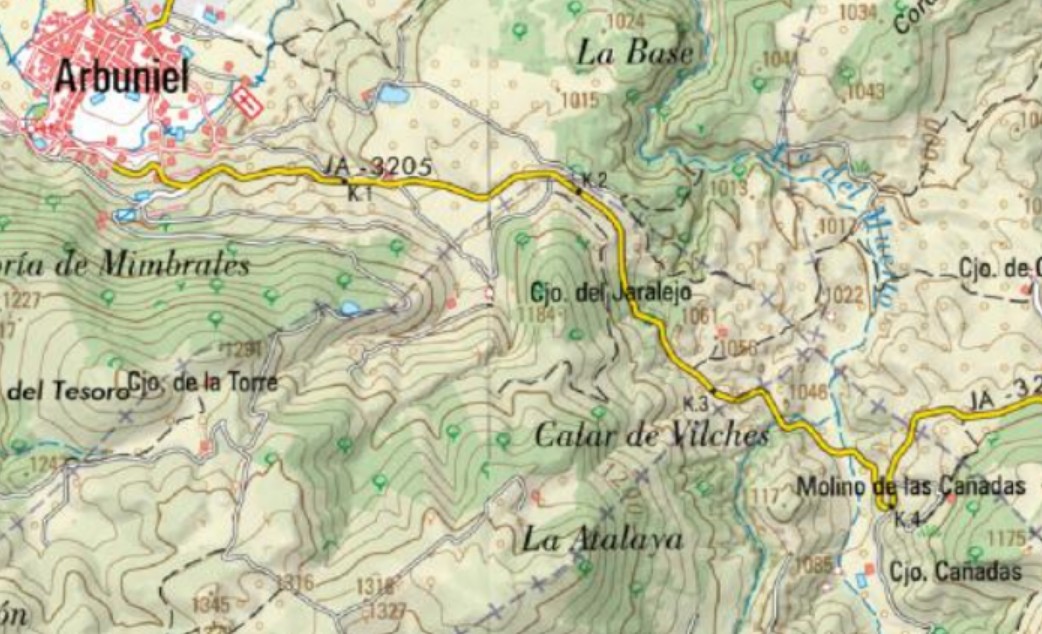 Cortijo Jaralejo - Cortijo Jaralejo. Mapa