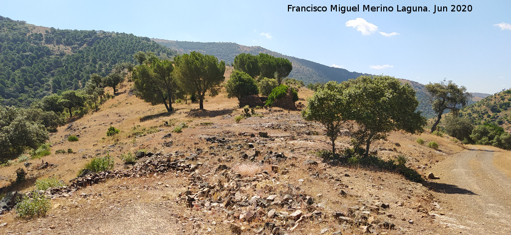 Chozas del Centenillo - Chozas del Centenillo. Restos