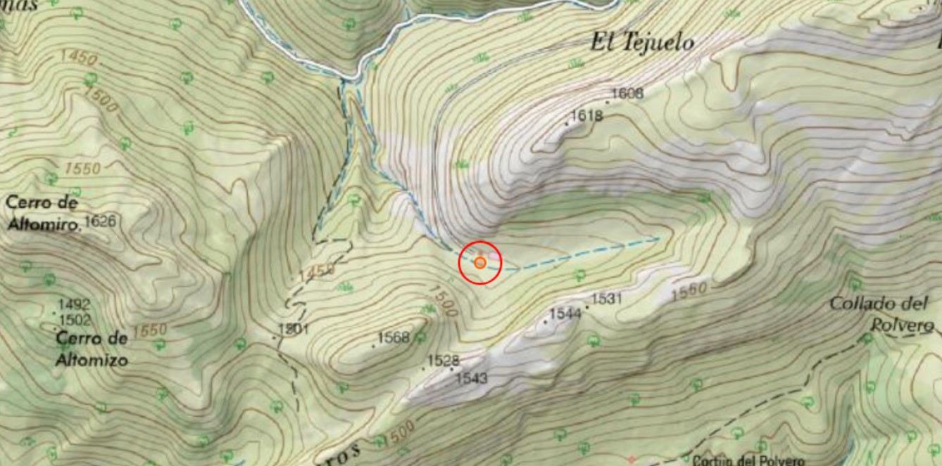 Nava del Tejuelo - Nava del Tejuelo. Mapa