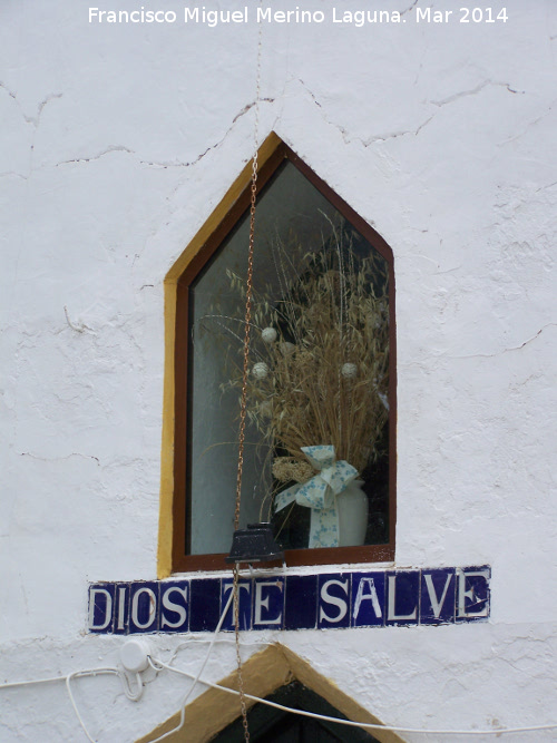 Ermita del Rosario - Ermita del Rosario. Hornacina