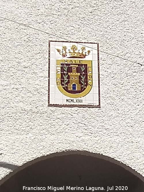 Puerta de la Plaza del Ayuntamiento - Puerta de la Plaza del Ayuntamiento. Escudo de la villa