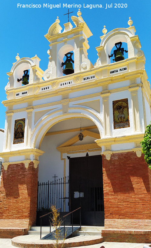 Ermita de San Juan de Letr�n - Ermita de San Juan de Letr�n. Fachada