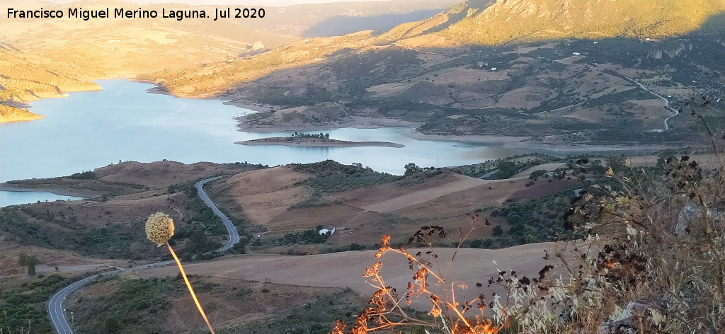 Pantano de Zahara-El Gastor - Pantano de Zahara-El Gastor. Isla