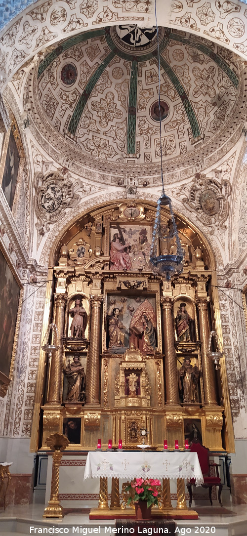 Convento Madre de Dios - Convento Madre de Dios. Presbiterio