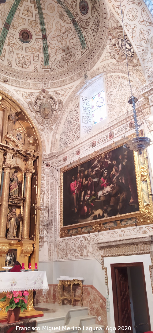 Convento Madre de Dios - Convento Madre de Dios. Cuadro del presbiterio