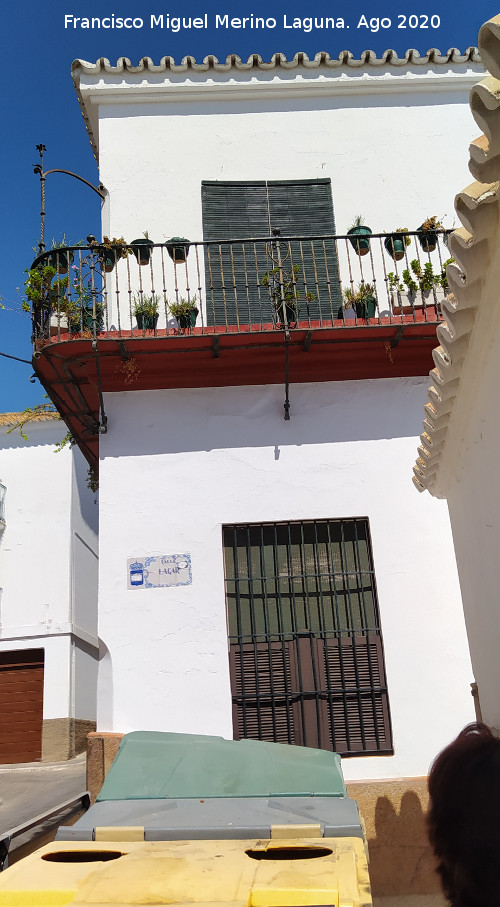 Casa de la Calle Dom�nguez de la Haza n� 15 - Casa de la Calle Dom�nguez de la Haza n� 15. 