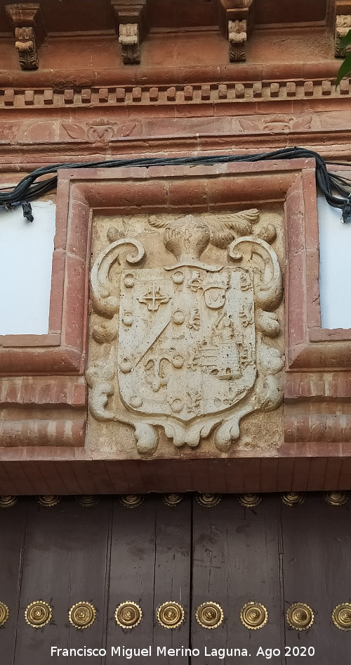 Palacio del Bar�n de Gracia Real - Palacio del Bar�n de Gracia Real. Escudo