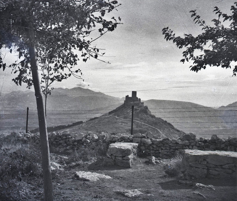 Cerro Cao Quebrado - Cerro Cao Quebrado. Foto antigua. Vista desde Cao Quebrado. Archivo IEG