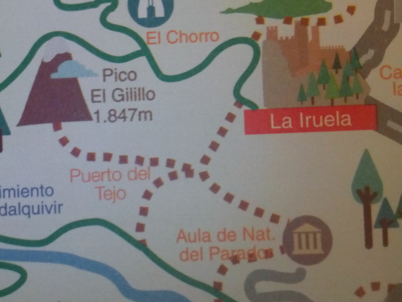 Parador Nacional El Adelantado - Parador Nacional El Adelantado. Mapa