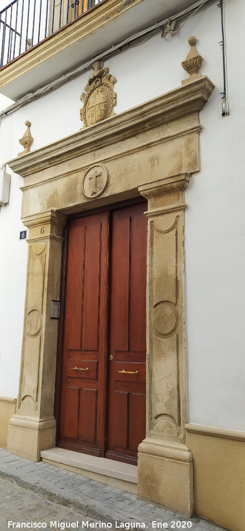 Casa de la Calle Teniente Ochando n� 6b - Casa de la Calle Teniente Ochando n� 6b. Portada