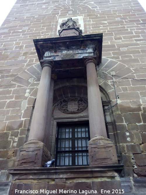 Iglesia de San Bartolom - Iglesia de San Bartolom. Ventana de la torre