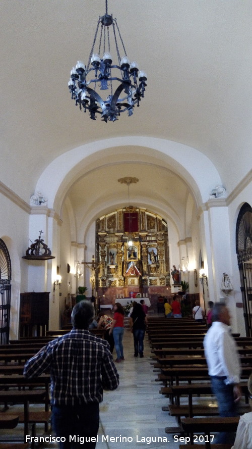 Iglesia de los Remedios - Iglesia de los Remedios. Interior