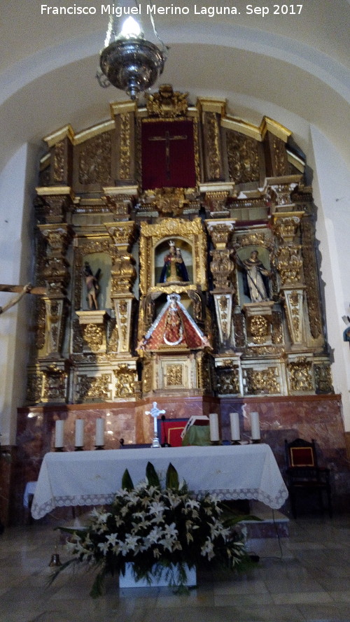 Iglesia de los Remedios - Iglesia de los Remedios. Retablo