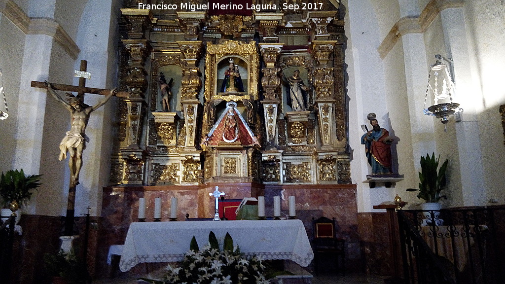 Iglesia de los Remedios - Iglesia de los Remedios. Presbiterio